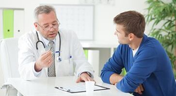 the patient consults a specialist